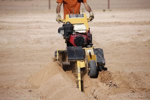 Portable Trencher for construction