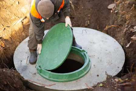check if septic tank is full